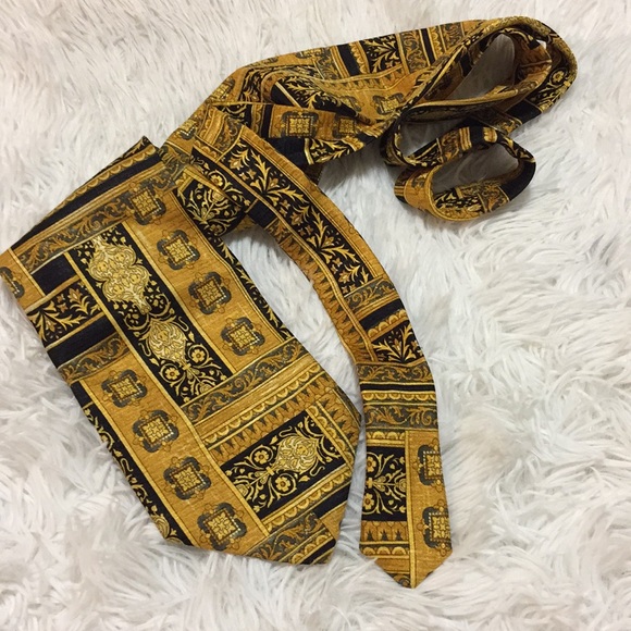 2 for $15 VINTAGE REINE SEIDE ALL SILK TIE - Picture 2 of 5